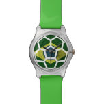 Brazil White Designer Watch