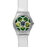 Brazil Green Designer Watch