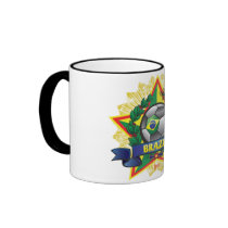 Brazil World Cup Soccer Mug mugs