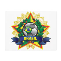 Brazil World Cup Soccer Postcard postcards