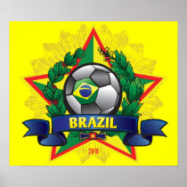 Brazil World Cup Soccer Poster posters