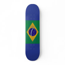 Brazile Vintage Flag Skateboard