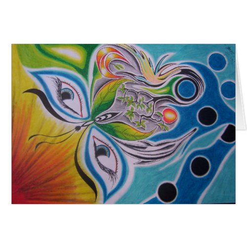 Brazilian Art card