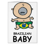 Brazilian Baby Greeting Cards