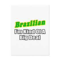 Brazilian...Big Deal postcards