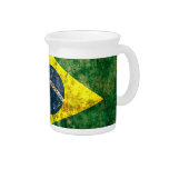 Brazilian Flag pitchers