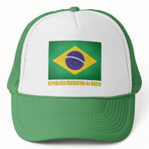 Brazilian Flag Hats