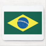 Brazilian Flag Mouse Pad