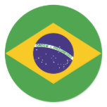 Brazilian flag of Brazil stickers