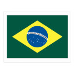 Brazilian Flag Postcard