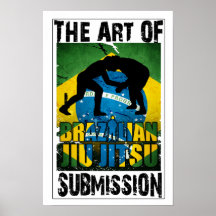 Brazilian Jiu JItsu - Art of Submission Poster