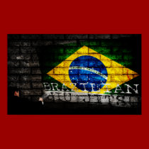 Brazilian Jiu Jitsu "Tagged" Graffiti Poster posters