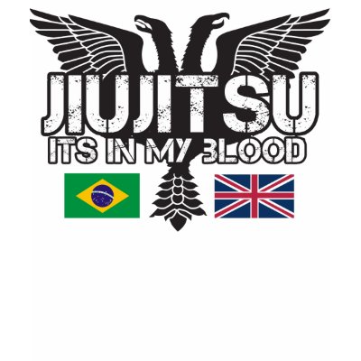 Brazilian Jiu Jitsu UK  T-shirt by martialartstshirts