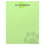 Brazilian Shorthair Breed Monogram Personalized Letterhead