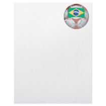 Brazilian Soccer Ball Personalized Letterhead