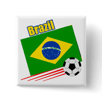 Brazilian Soccer Team Pins button