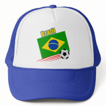 Brazilian Soccer Team hats