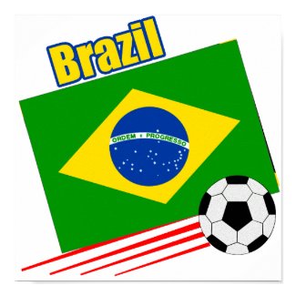 Brazilian Soccer Team print