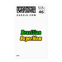 Brazilian SuperMom postage by Brazilian_Pride Brazilian SuperMom postage
