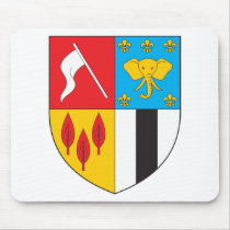 Brazzaville Coat of Arms mousepads