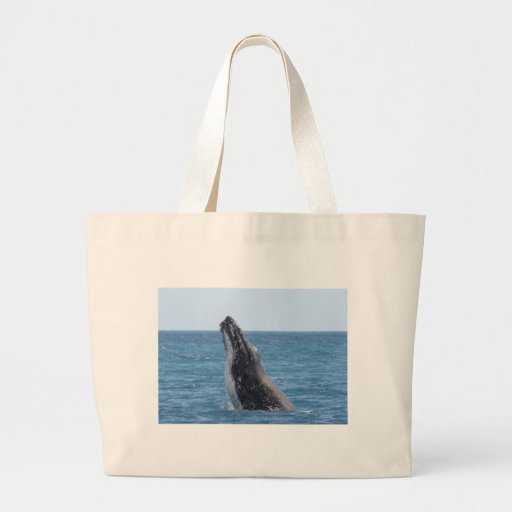 Breaching Whale Tote Bag