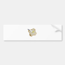 Bread and butter bumper sticker