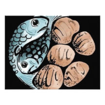 bread-and-fish invites