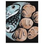 bread-and-fish letterhead design