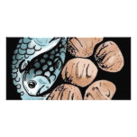 bread-and-fish custom photo card