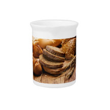Bread and Wheat Pitcher