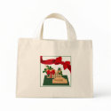 Bread Basket Christmas Tote Bag Gift Wrap by HomegrownLove Bread Basket Christmas Tote Bag Gift Wrap