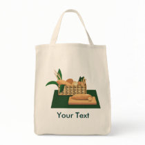 Bread Basket Grocery Tote bags by HomegrownLove Bread Basket Grocery Tote bags