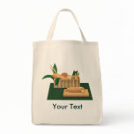 Bread Basket Grocery Tote Bag
