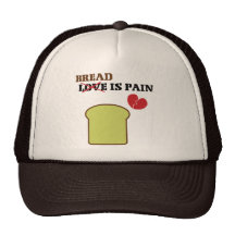 Bread Is Pain Mesh Hats