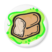 Bread Loaf magnets by Edibility Bread Loaf magnets