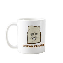 Bread Person Mug mugs