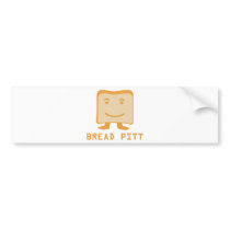 bread pitt bumper sticker