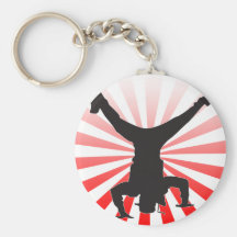 break dancing explosion key chains