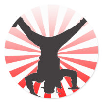 break dancing explosion stickers