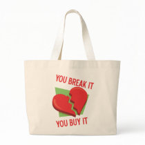 Break My Heart Canvas Bag