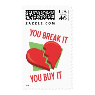 Break My Heart stamp