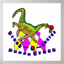 Break-O-Saurus Dance Craze Posters