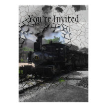 Break On Through Train Card