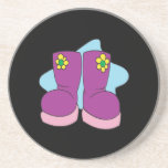 Break Out The Winter Boots Drink Coaster