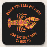 Break the Head Crawfish Cork Coaster cork coasters