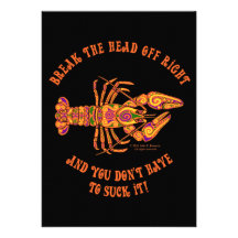 Break the Head Crawfish Invitation