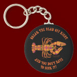 Break the Head Crawfish Keychain keychains