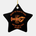"Break the Head" Crawfish Star Ornament
