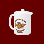 Break the Head Crawfish Teapot teapots