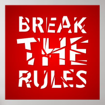 Break The Rules - poster